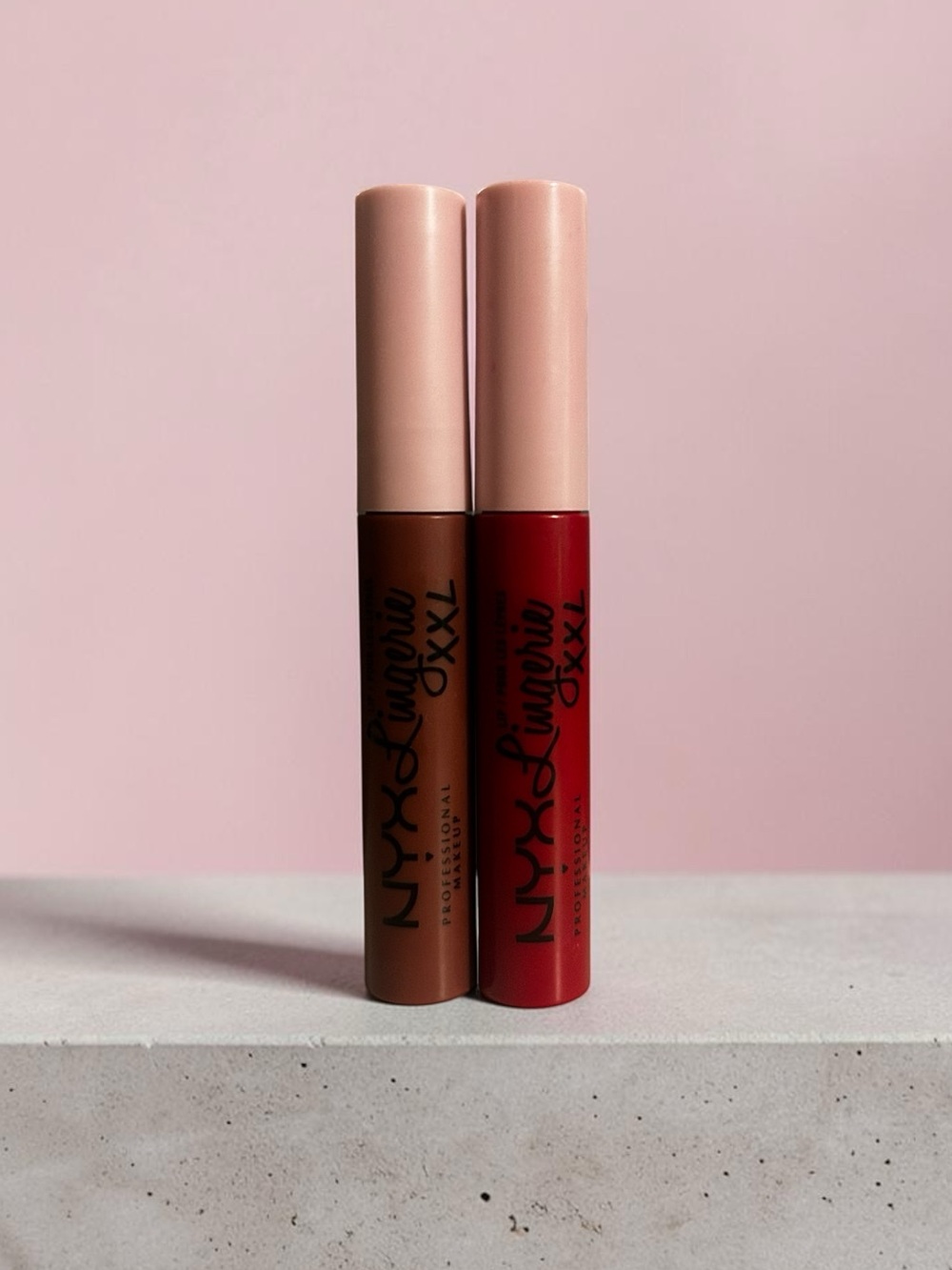 NYX Lingerie XXL Liquid Lipstick Duo - Low Cut & Untamable